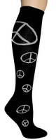 Peace Knee Sock