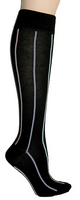 Vertical Pinstripe Knee High