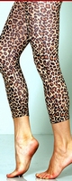 Cheetah  PLUS Footless Tights