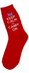Keep Calm Womens Socks