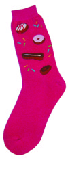 Doughnuts Womens Socks