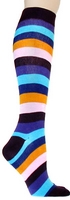 Purple Rainbow Knee Highs