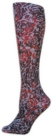 Floral Lace, Red, Trouser