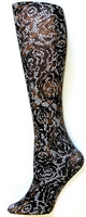 Floral Lace, Brown, Trouser