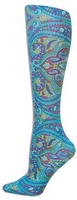 Turquoise Paisley Trouser