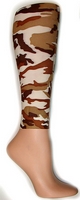 Desert Camouflage PLUS Footless Tights