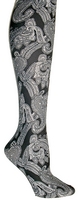 Black Paisley  Plus Size