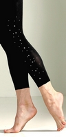 Microfiber Leggings w/crystals