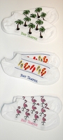 Beach Weekend  No-Shows Socks 3-pair pack