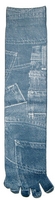 Denim Pockets Toesock