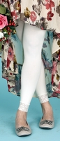 Microfiber Leggings with Lace