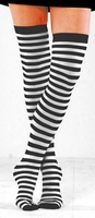 Black & White Thigh High